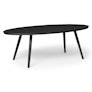 Halden 47" Outdoor Coffee Table - Dark Charcoal