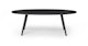 Halden Dark Charcoal Oval Coffee Table - Gallery View 3 of 10.