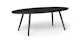 Halden Dark Charcoal Oval Coffee Table - Gallery View 1 of 10.