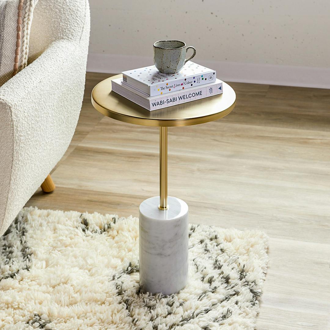 Narro Marble Side Table by Article