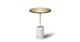 Narro Brass Side Table - Gallery View 1 of 8.