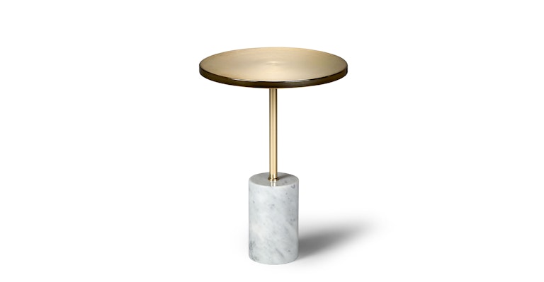 Narro Brass Side Table - Primary View 1 of 9 (Open Fullscreen View).