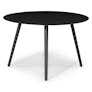 Ballo 47" Outdoor Dining Table - Black