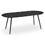 Ballo 78.5" Outdoor Dining Table - Black