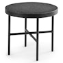 Gera Outdoor Small Side Table - Black Granite