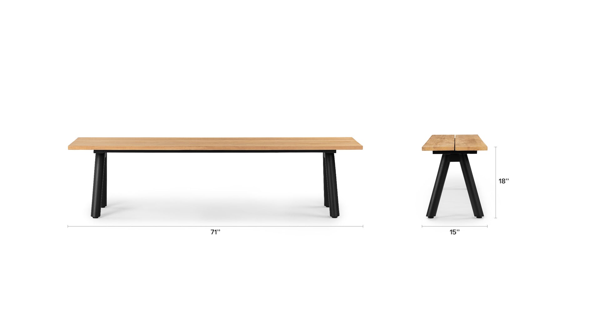 Vintage Toscana Bench