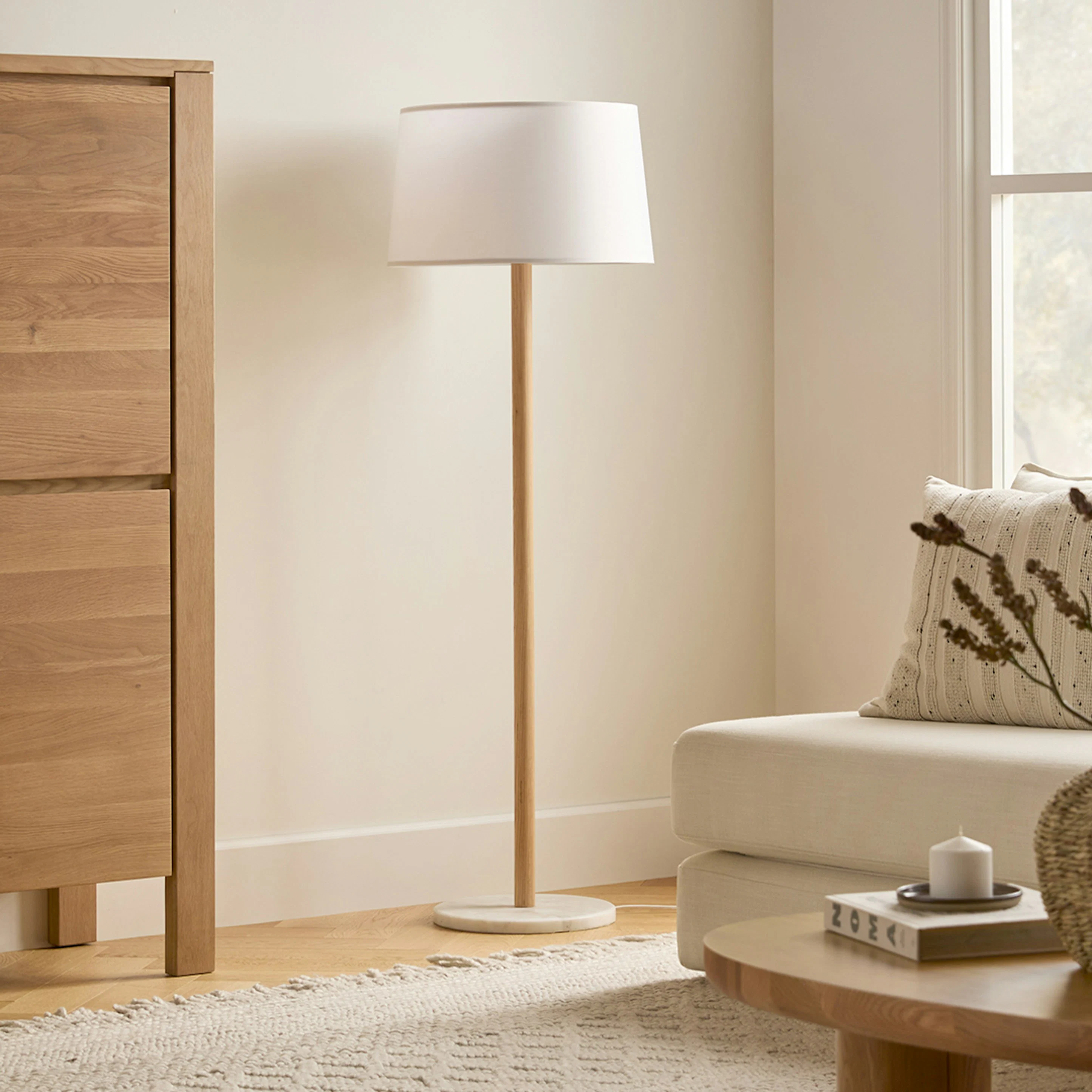 Arvo Floor Lamp - White