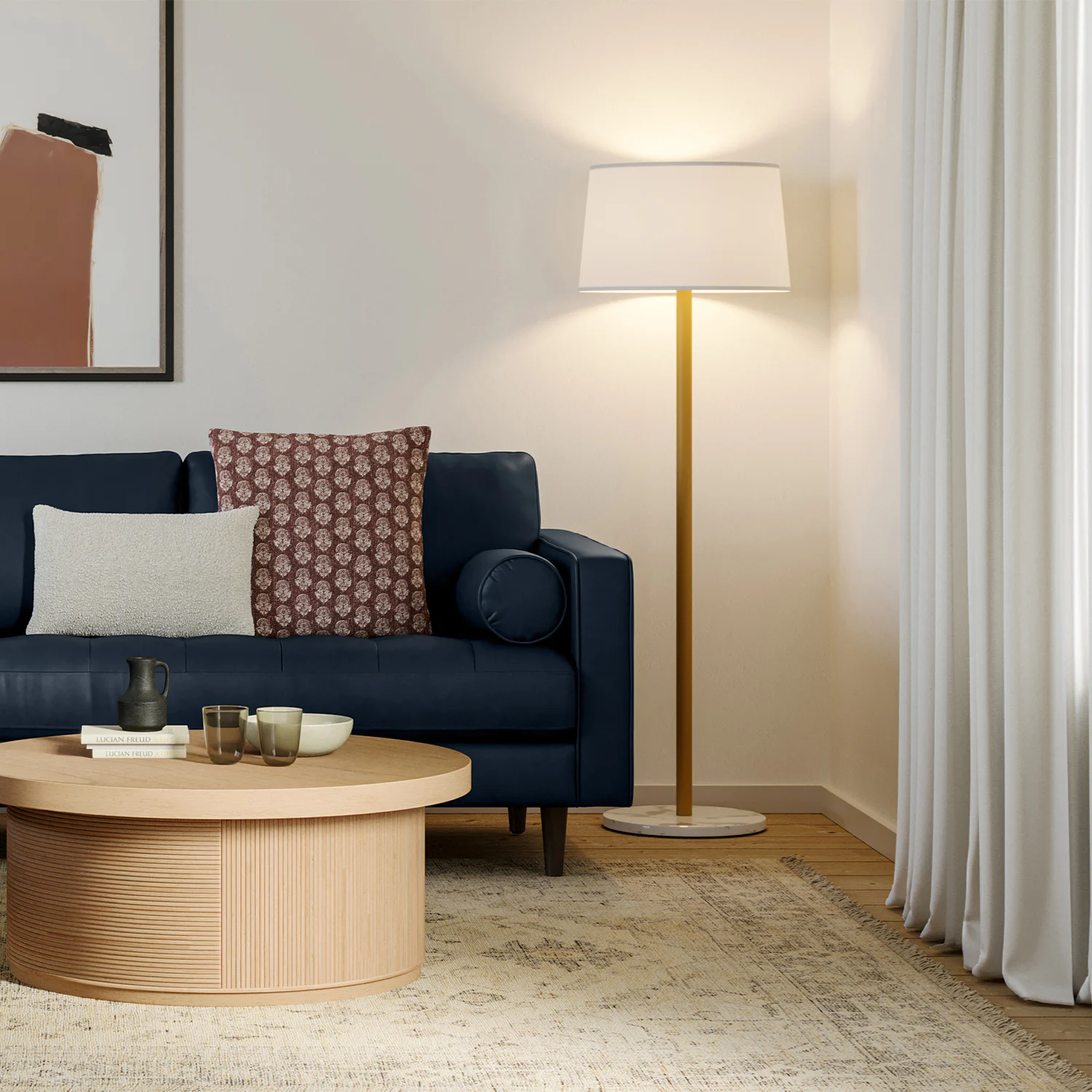 Arvo Floor Lamp - White