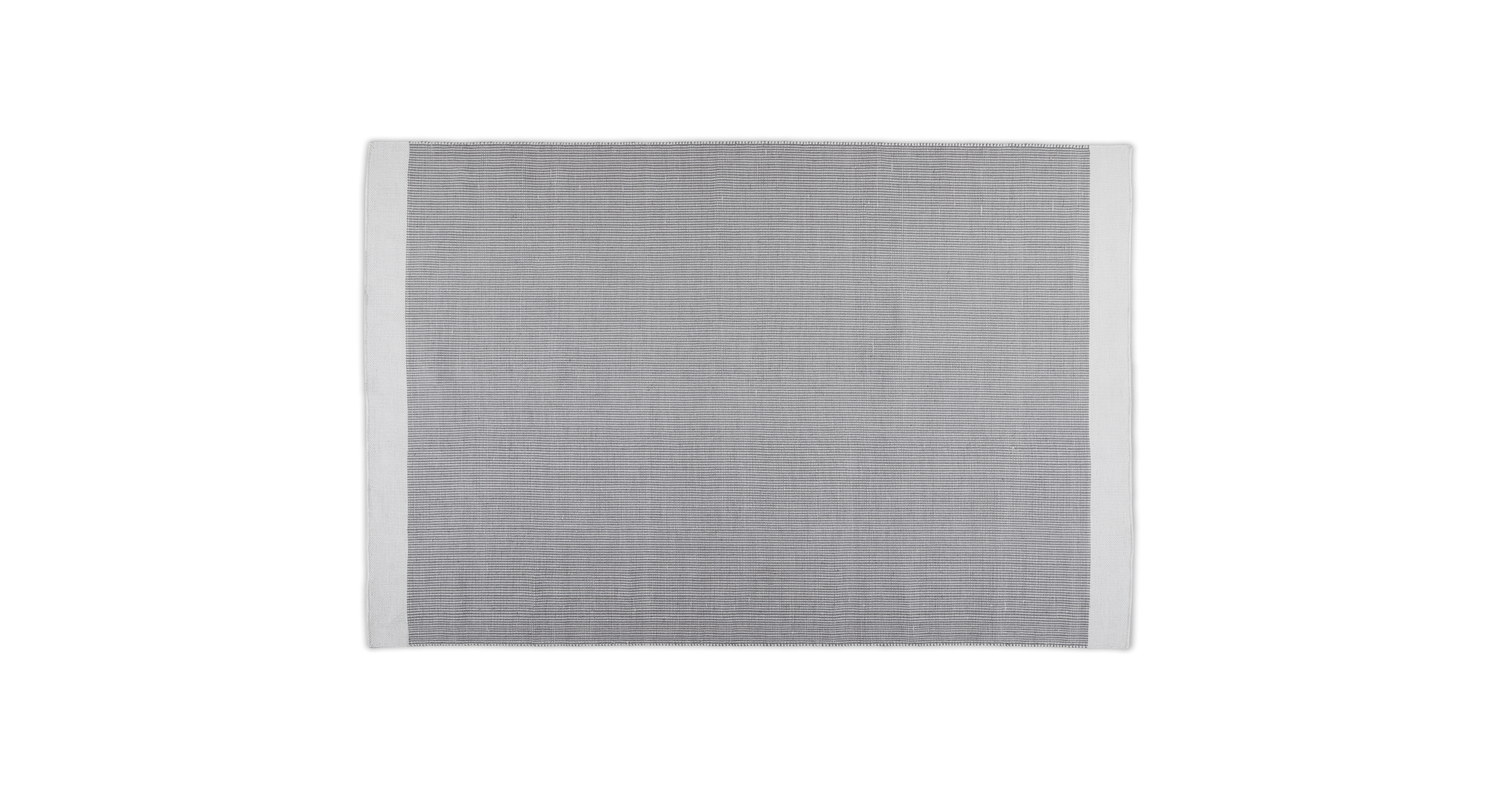 Paris Design Gray and White 6 ft. x 9 ft. Size 100% Eco-Friendly Lightweight Plastic Outdoor Area Mat/Rug