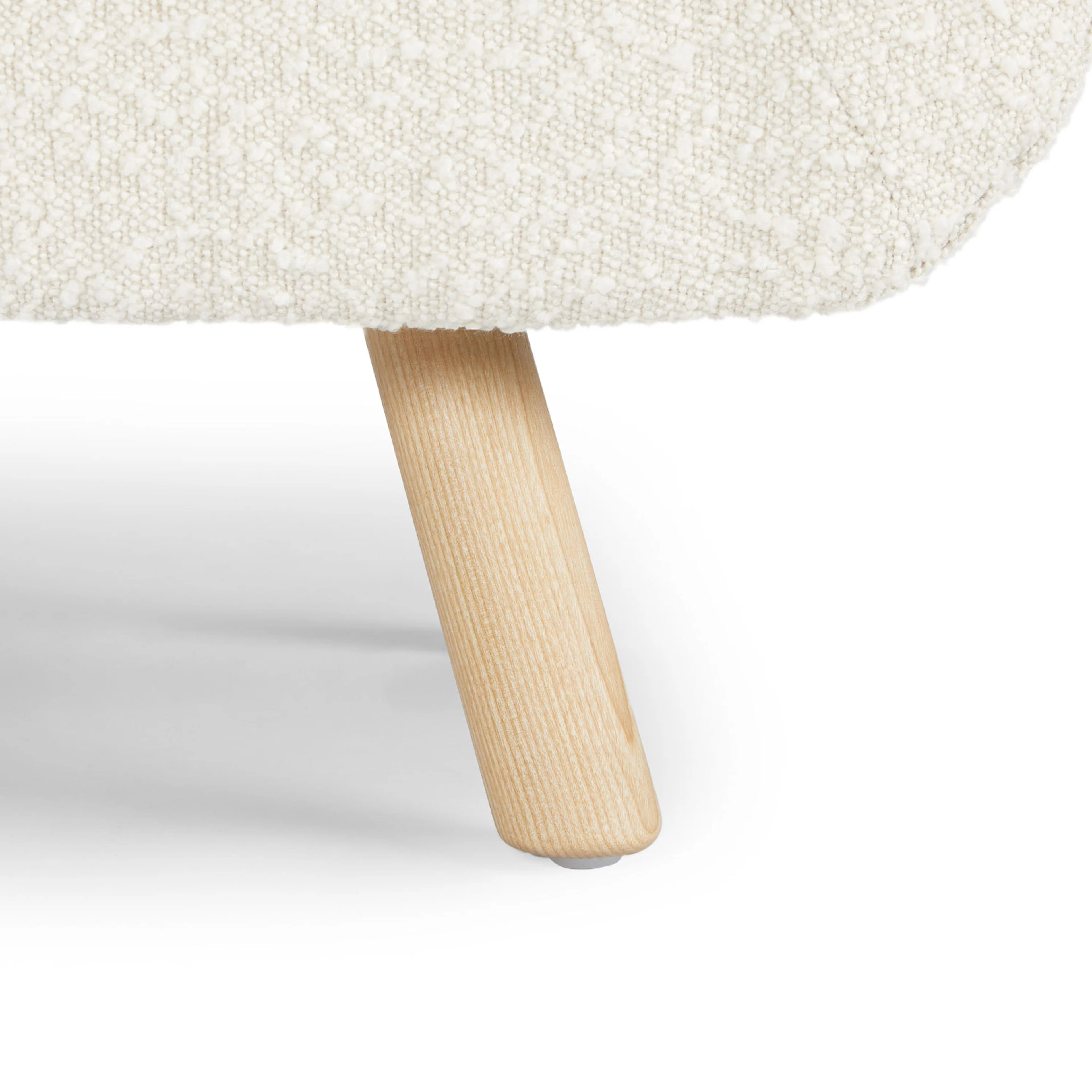 Gabriola 60" Bench - Ivory Bouclé