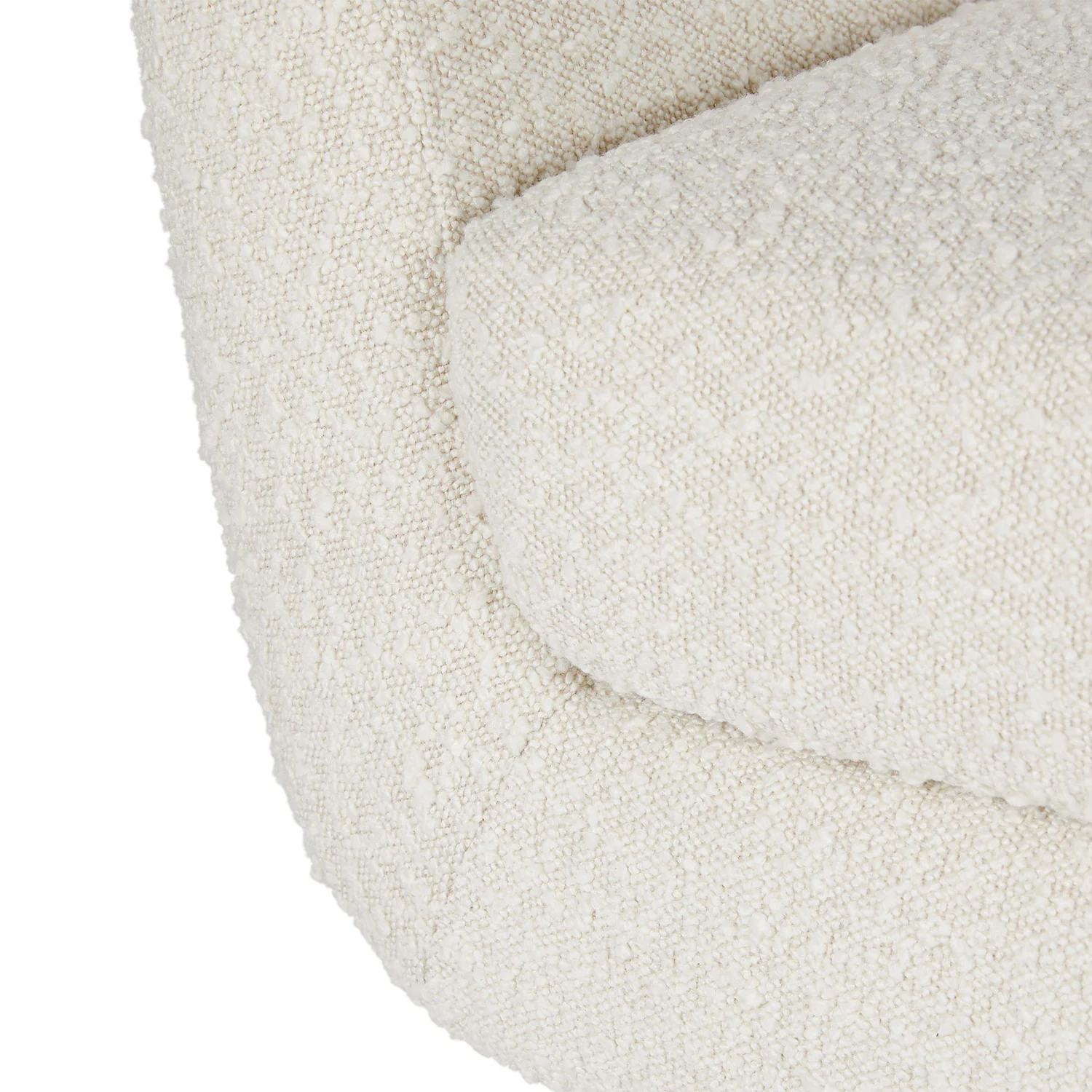 Gabriola 60" Bench - Ivory Bouclé