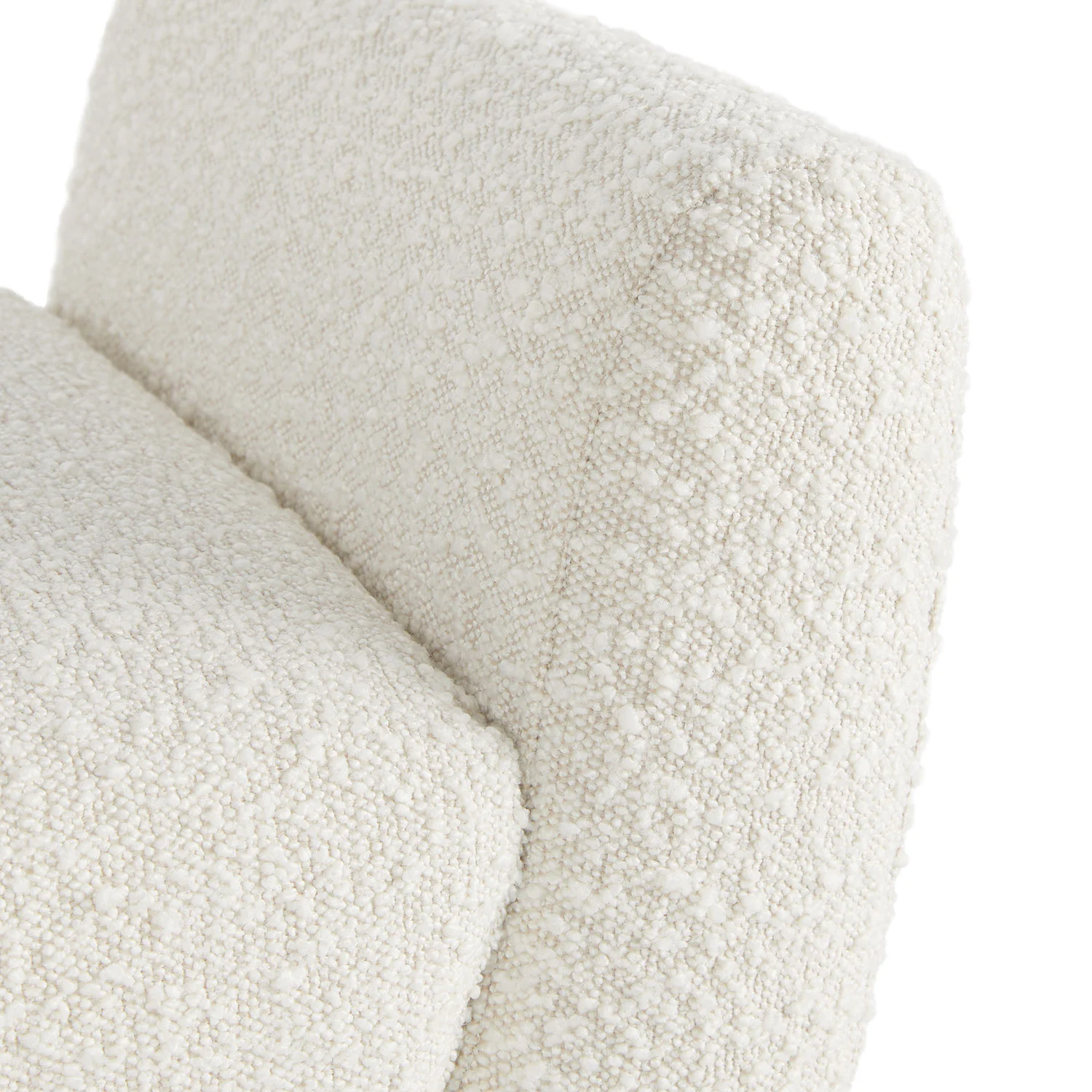 Gabriola 60" Bench - Ivory Bouclé