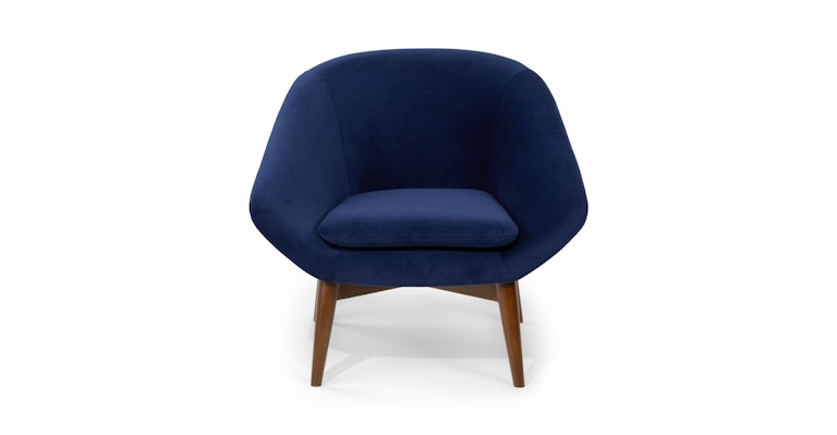 Resa Quill Blue Chair - Primary View 1 of 11 (Open Fullscreen View).