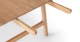 Kirun Oak Dining Table, Extendable - Gallery View 8 of 13.