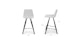 Wilsta Drizzle Gray Counter Stool - Gallery View 10 of 10.