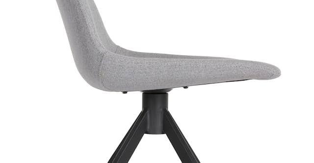Wilsta Stratus Gray Swivel Chair Article