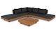 Lubek Slate Gray Sectional Set - Gallery View 1 of 11.