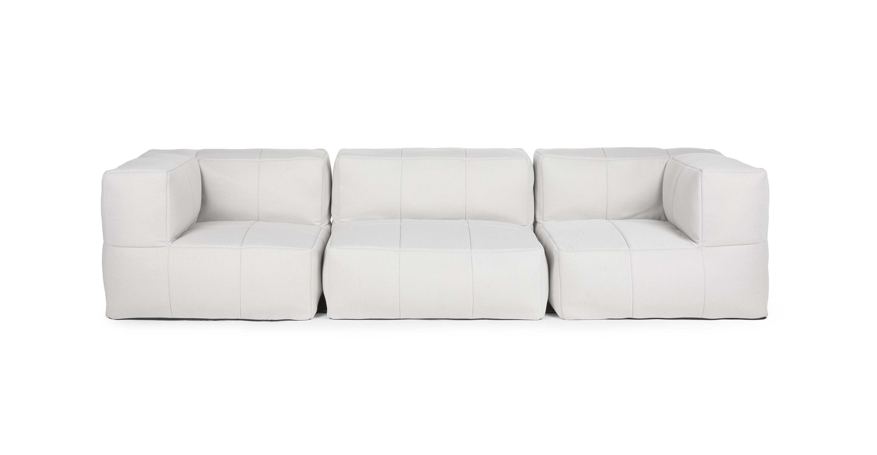 Corvos Gray Fabric Modular Sofa | Article