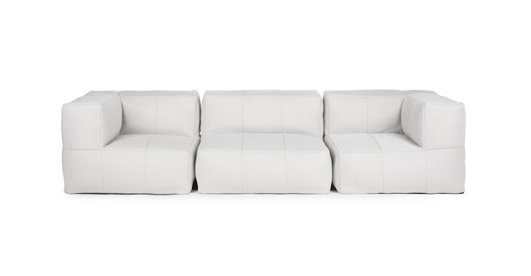 Whisper Gray Fabric Outdoor Modular, Ready To Assemble Sofa Canada