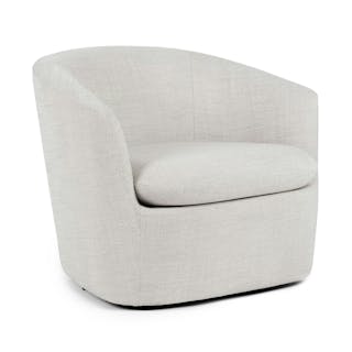 Turoy 32.5" Swivel Lounge Chair - Wicklow Gray