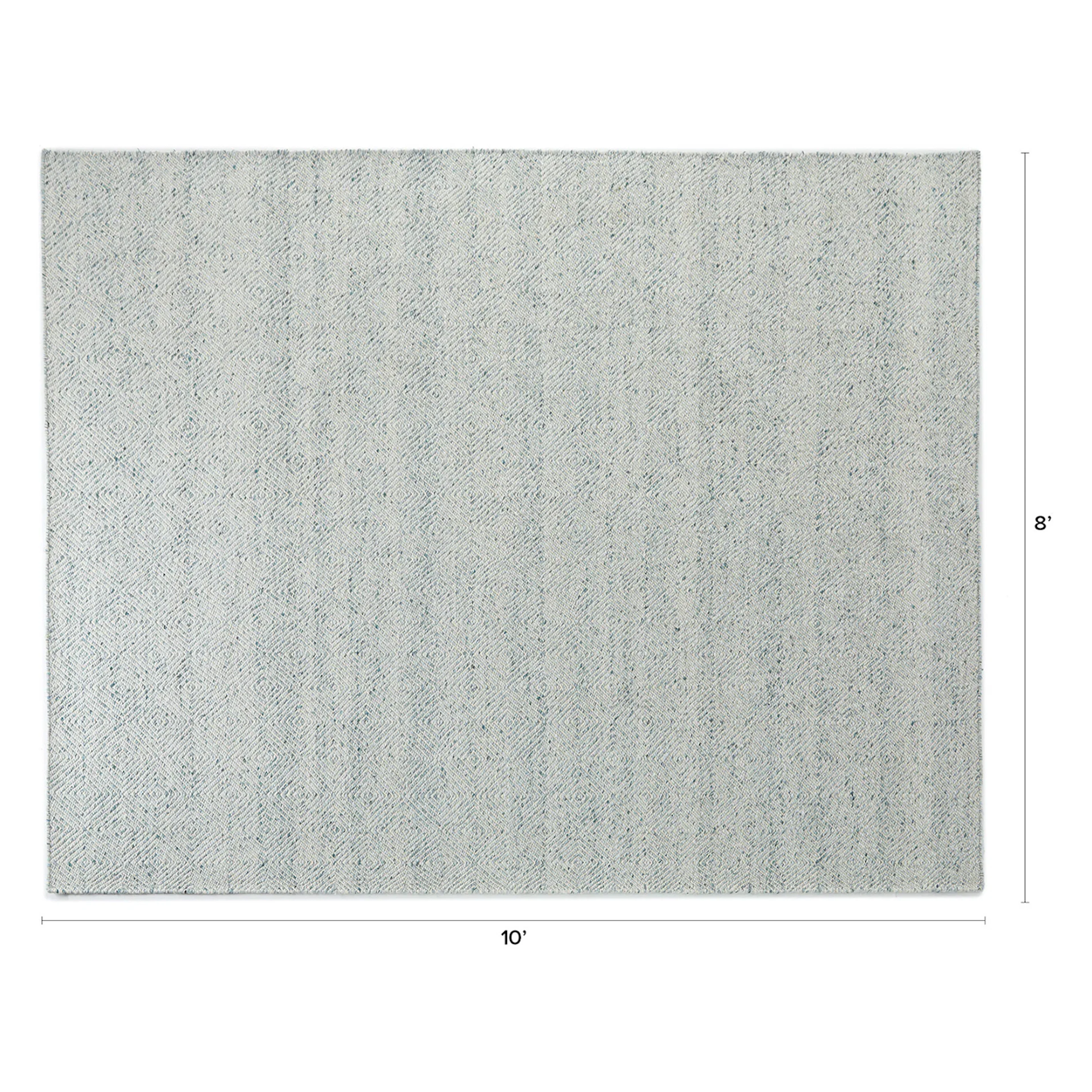 Bovi 8 x 10 Rug - Pearl Blue