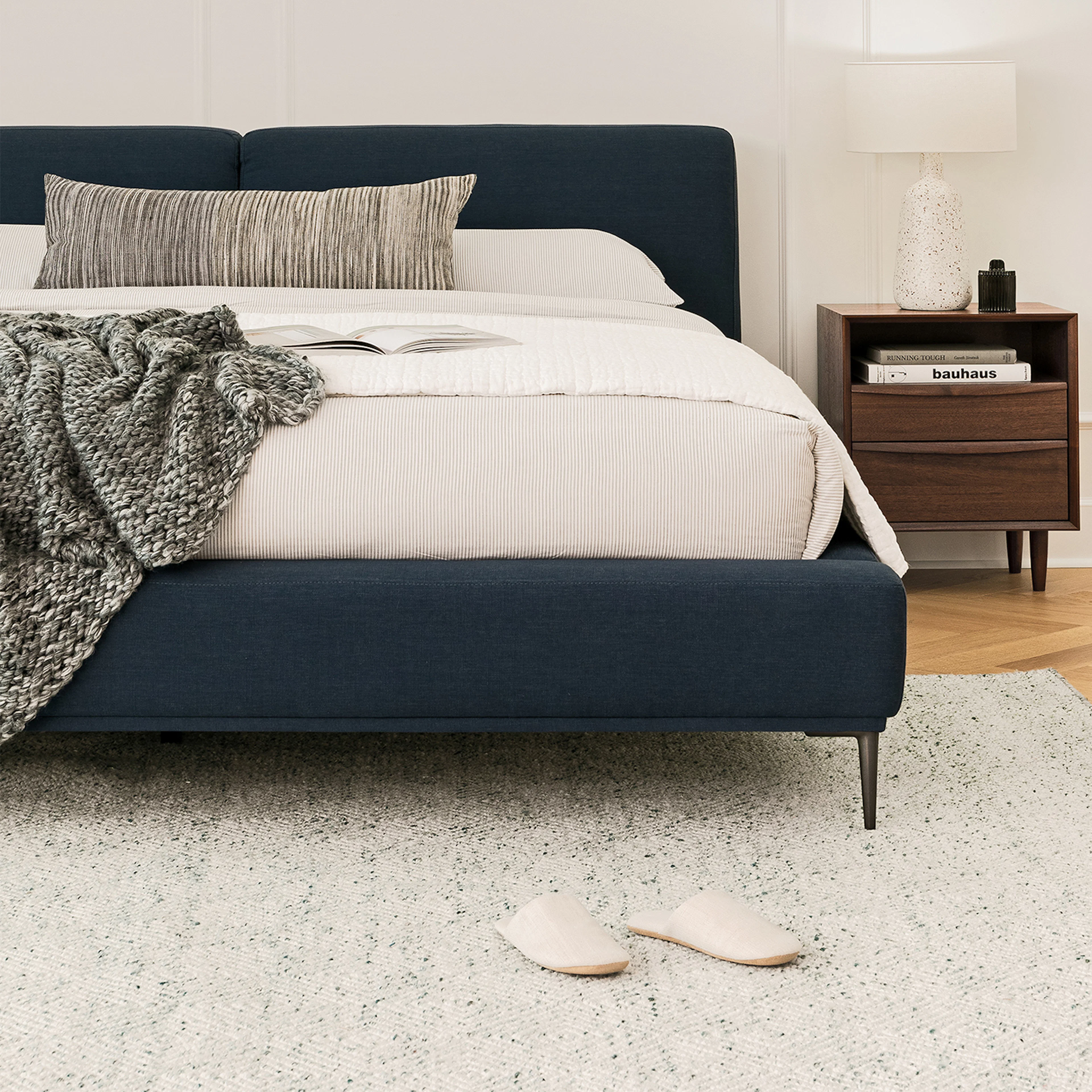 Bovi 8 x 10 Rug - Pearl Blue