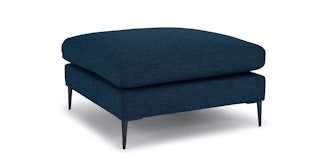 Nova Twilight Blue Ottoman