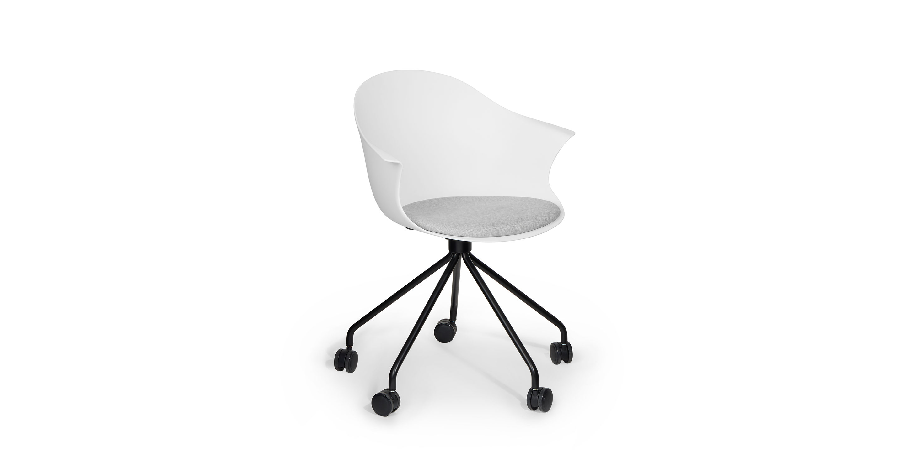 Lumvig White Office Chair