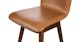 Sede Toscana Tan Walnut Swivel Counter Stool - Gallery View 7 of 11.