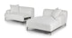 Abisko Quartz White Right Sectional - Gallery View 5 of 14.