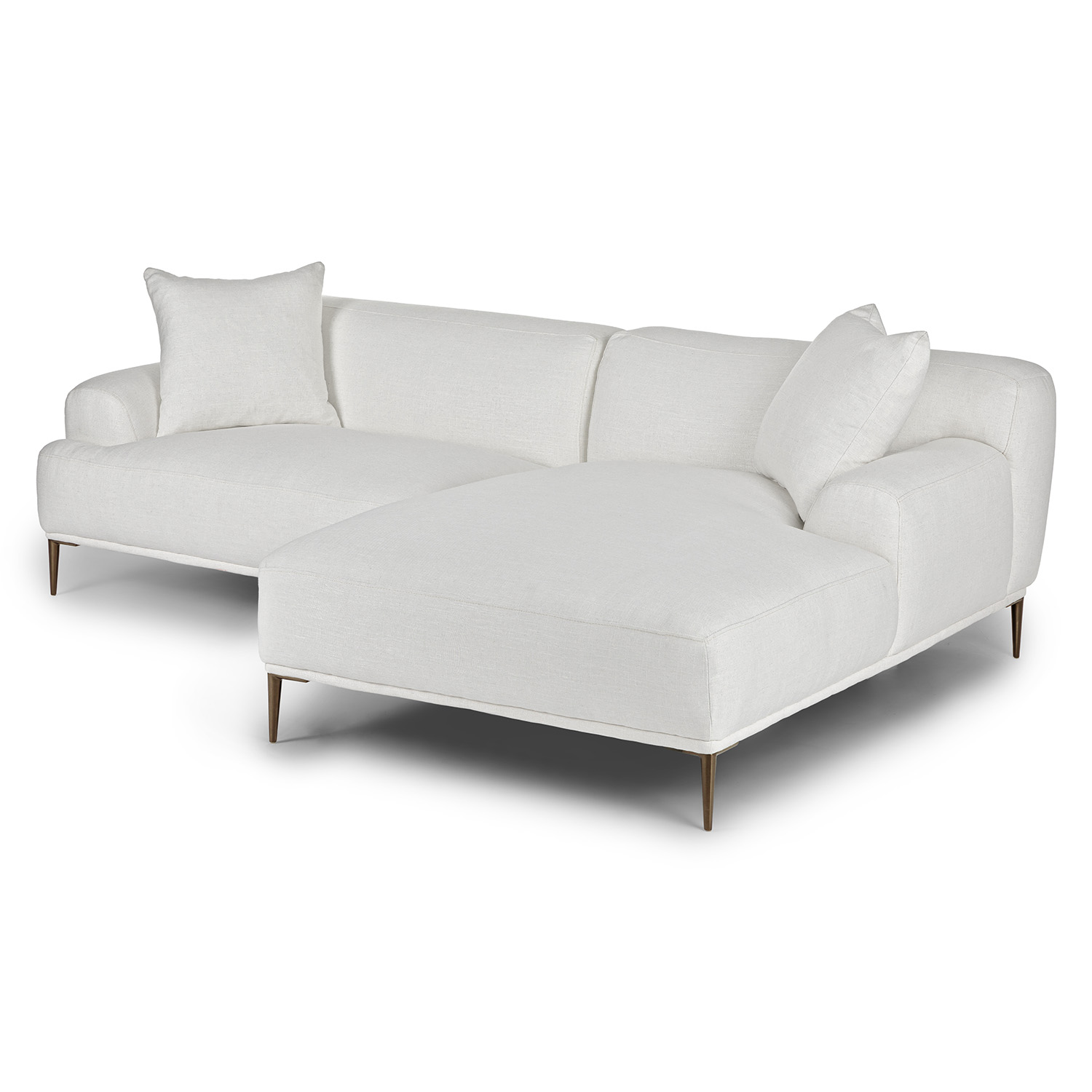Abisko 94.5” Velvet Right Sectional - Thumbnail 3