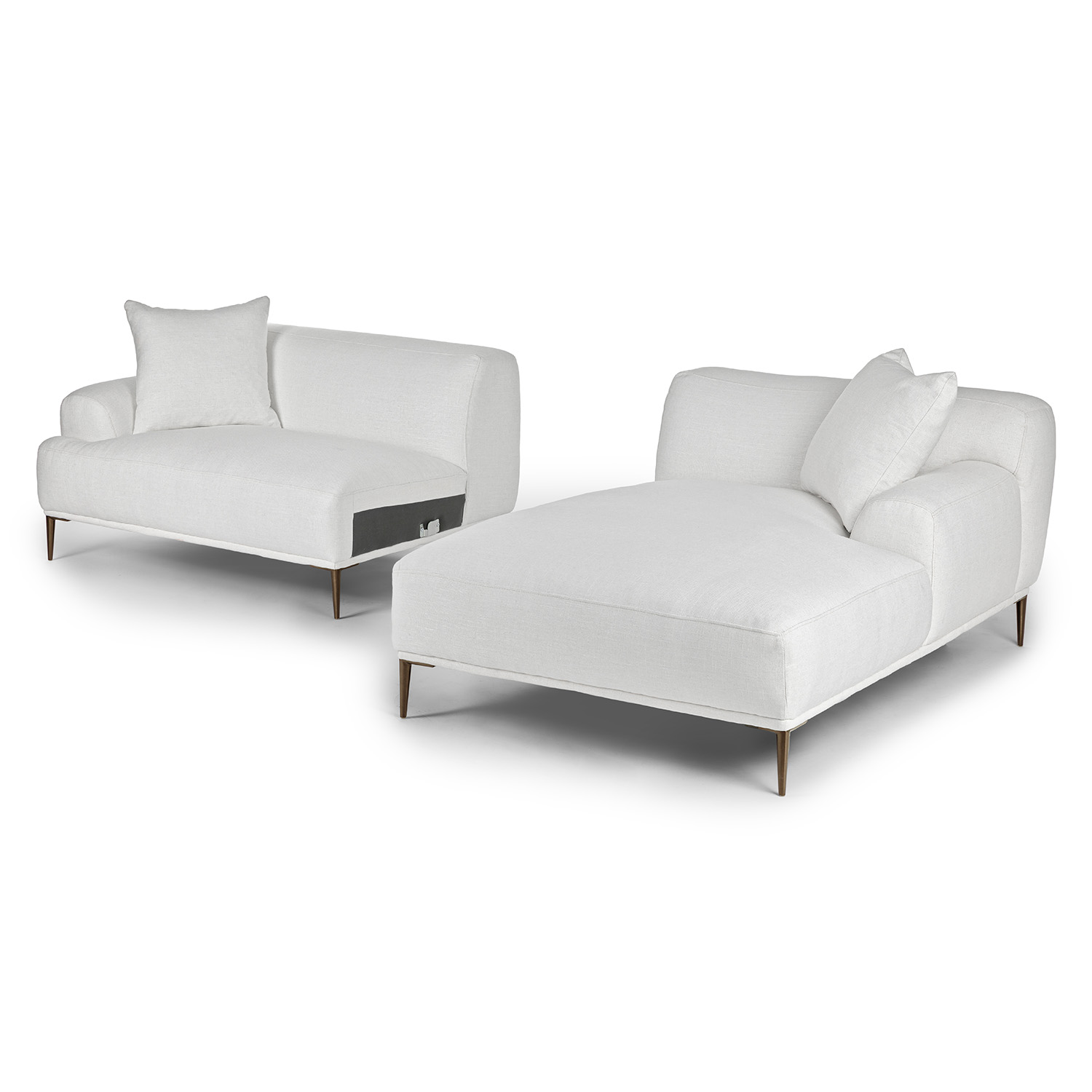 Abisko 94.5” Velvet Right Sectional