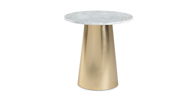 Tromso Brass Side Table - Primary View 1 of 8 (Open Fullscreen View).