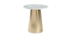 Tromso Brass Side Table - Gallery View 1 of 8.