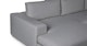 Beta Summit Gray Left Chaise Sectional - Gallery View 6 of 13.
