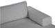 Beta Summit Gray Left Chaise Sectional - Gallery View 9 of 13.