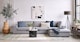 Beta Summit Gray Right Modular Sectional - Gallery View 2 of 10.