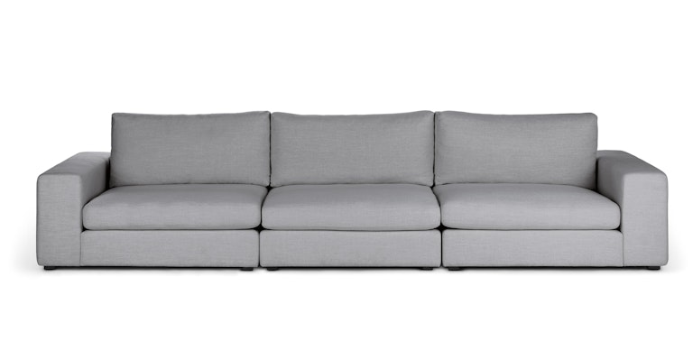 Beta Summit Gray Modular Sofa - Primary View 1 of 9 (Open Fullscreen View).