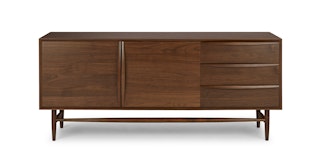 Lenia Walnut Sideboard - Primary View 1 of 16 (Click To Zoom).