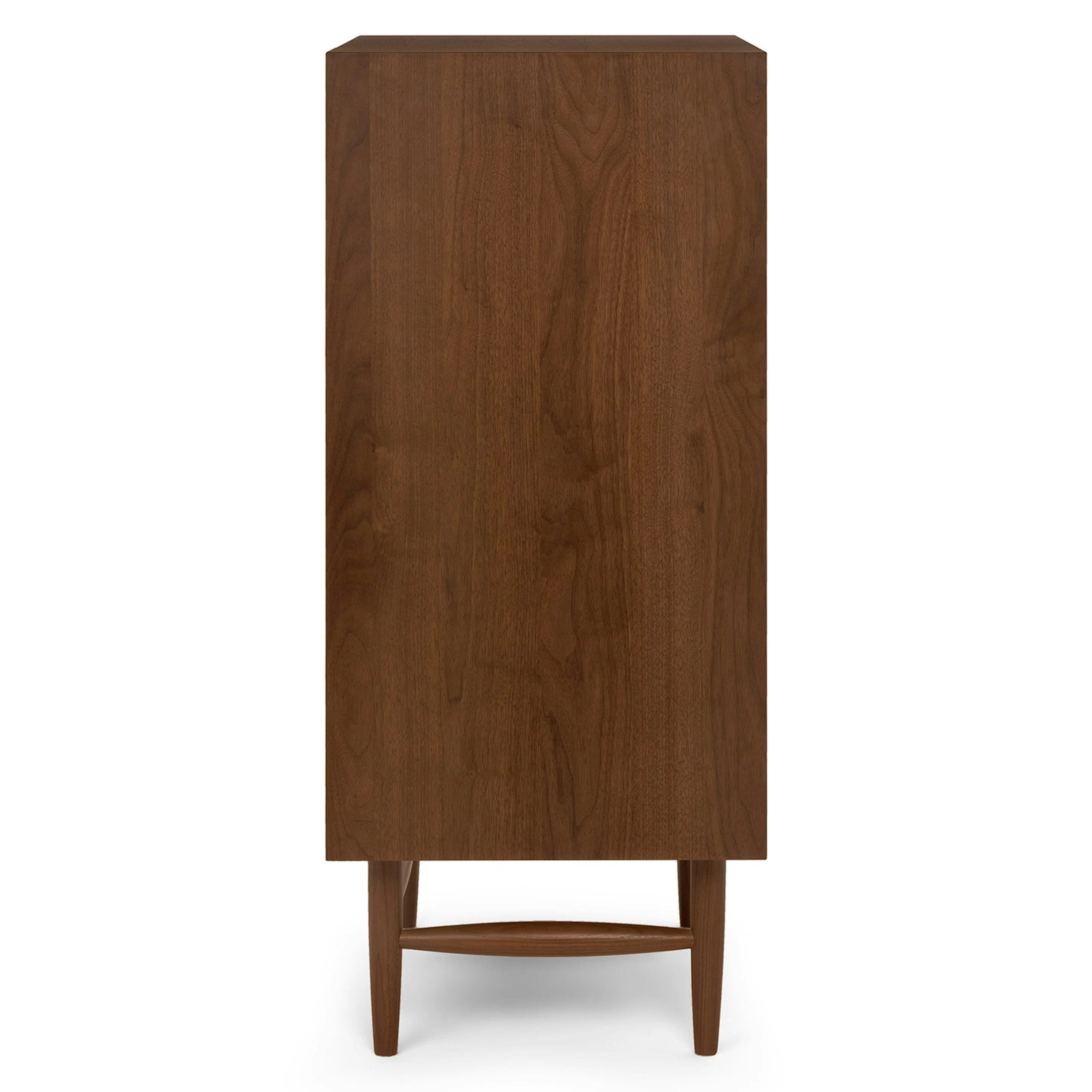 Lenia 4-Drawer Chest - Walnut