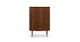 Lenia Walnut 4 Drawer Chest - Gallery View 6 of 13.