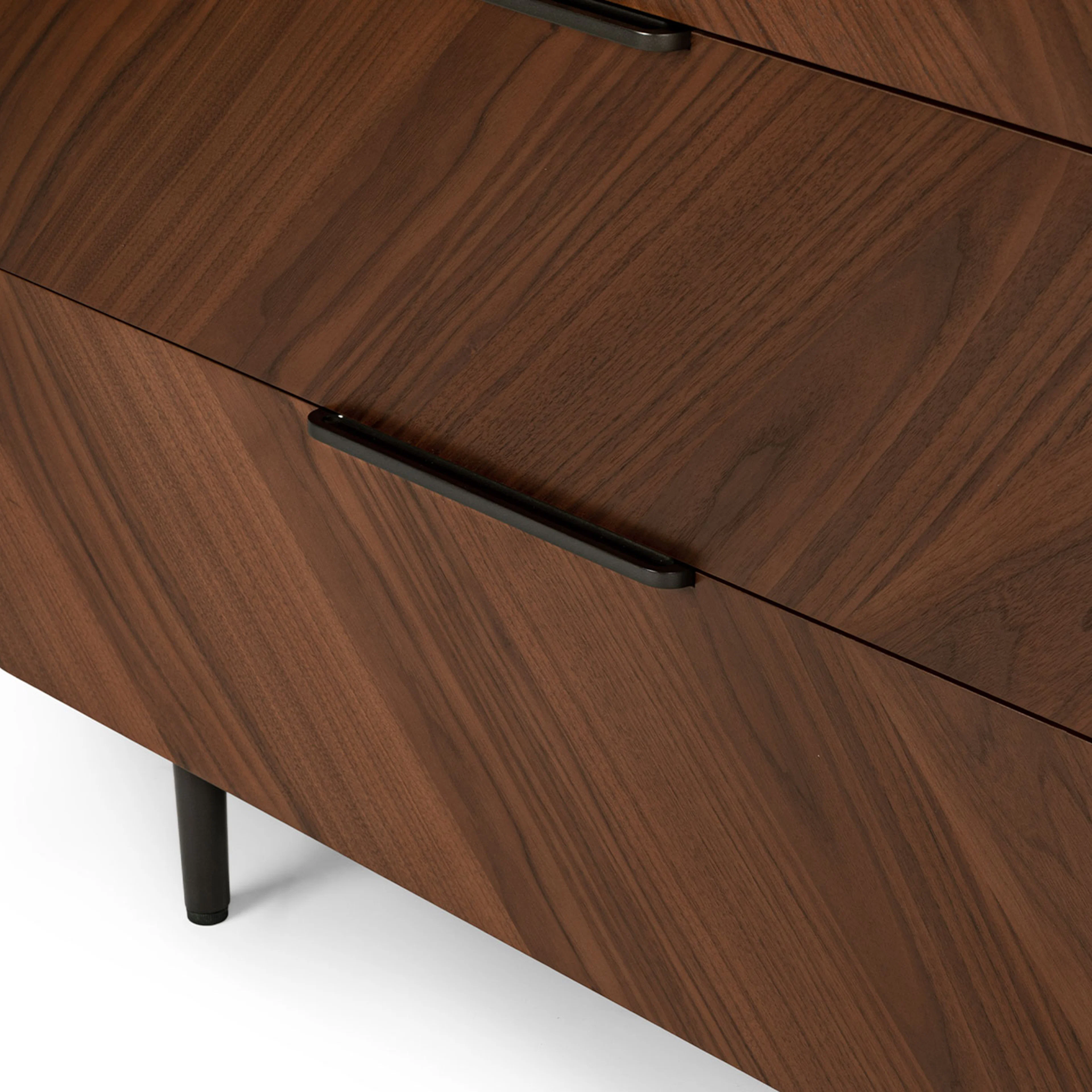 Nera 6-Drawer Double Dresser - Walnut