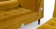 Sven Yarrow Gold Left Sectional Sofa - Gallery View 5 of 14.