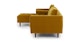 Sven Yarrow Gold Left Sectional Sofa - Gallery View 9 of 14.