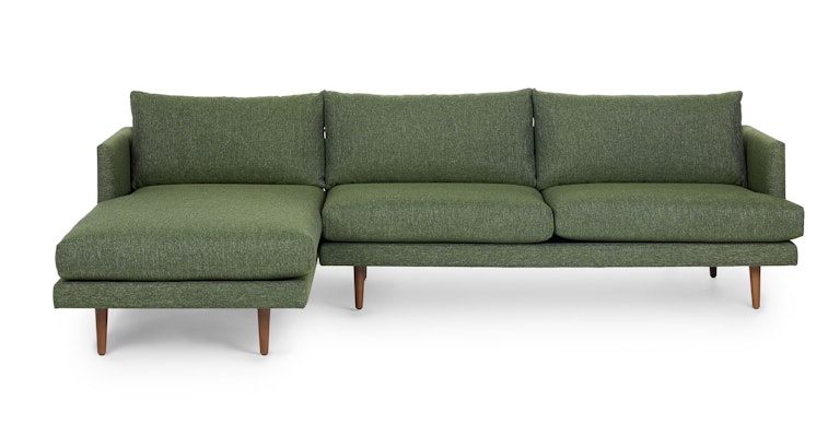 Burrard Forest Green Left Sectional - Primary View 1 of 12 (Open Fullscreen View).