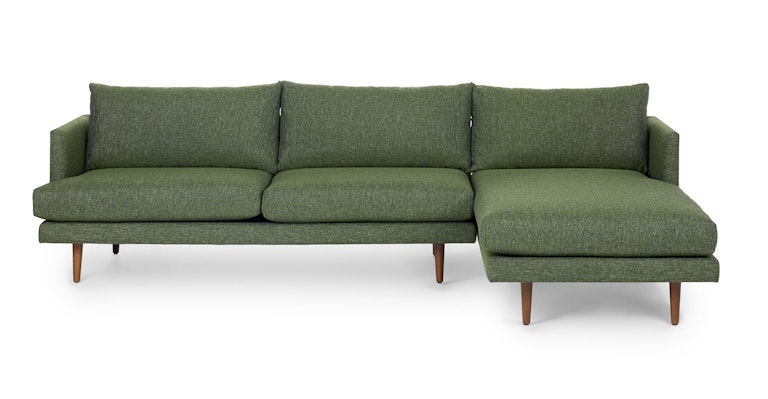 Burrard Forest Green Right Sectional - Primary View 1 of 12 (Open Fullscreen View).