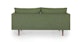 Burrard Forest Green Loveseat - Gallery View 5 of 10.