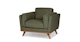 Timber Olio Green Chair - Gallery View 4 of 11.