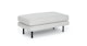 Lappi Serene Gray Ottoman - Gallery View 1 of 9.
