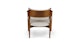 Lento Chalk Gray Lounge Chair - Gallery View 5 of 11.